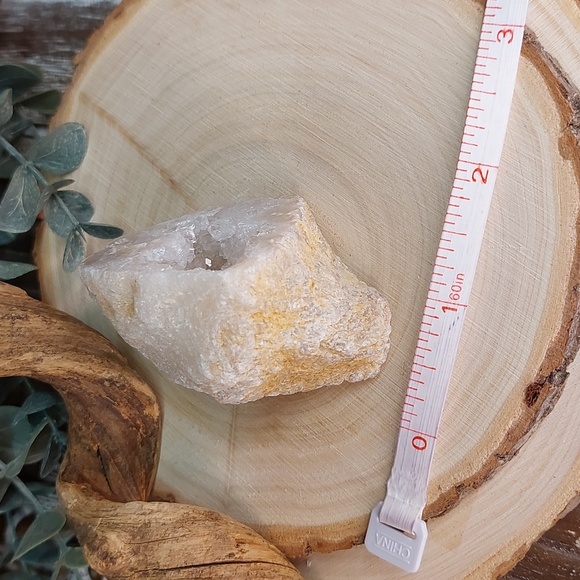 Oco Geode Quartz crystal Geode Agate Natural Crystal Decor - Picture 5 of 12